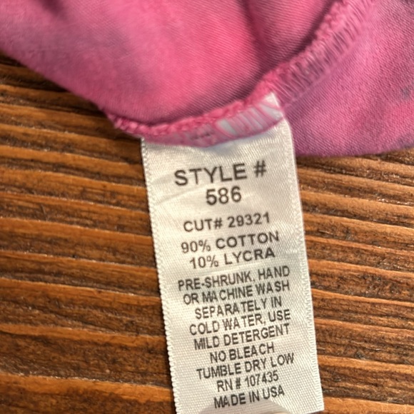 Hard Tail tie dye tank with shelf bra. Size small - Picture 7 of 7